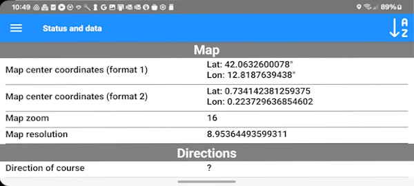 Status and data