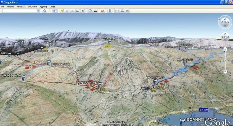 Integrazione con Google Earth